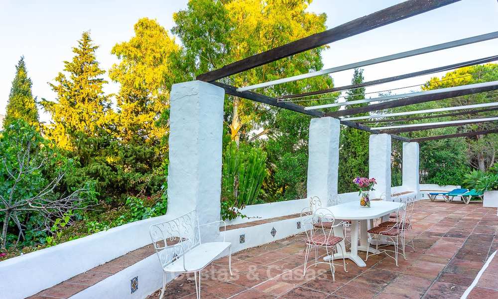 Une offre unique ! Belle propriété de campagne de 5 villas sur un grand terrain à vendre, avec de superbes vues sur la mer - Mijas, Costa del Sol 9040
