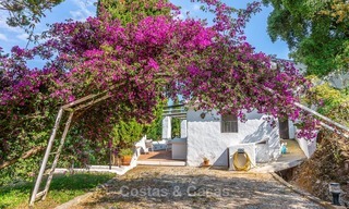 Une offre unique ! Belle propriété de campagne de 5 villas sur un grand terrain à vendre, avec de superbes vues sur la mer - Mijas, Costa del Sol 9052 