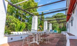 Une offre unique ! Belle propriété de campagne de 5 villas sur un grand terrain à vendre, avec de superbes vues sur la mer - Mijas, Costa del Sol 9053 