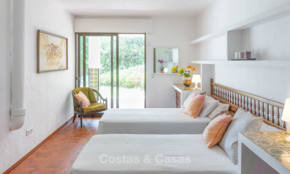 Une offre unique ! Belle propriété de campagne de 5 villas sur un grand terrain à vendre, avec de superbes vues sur la mer - Mijas, Costa del Sol 9055