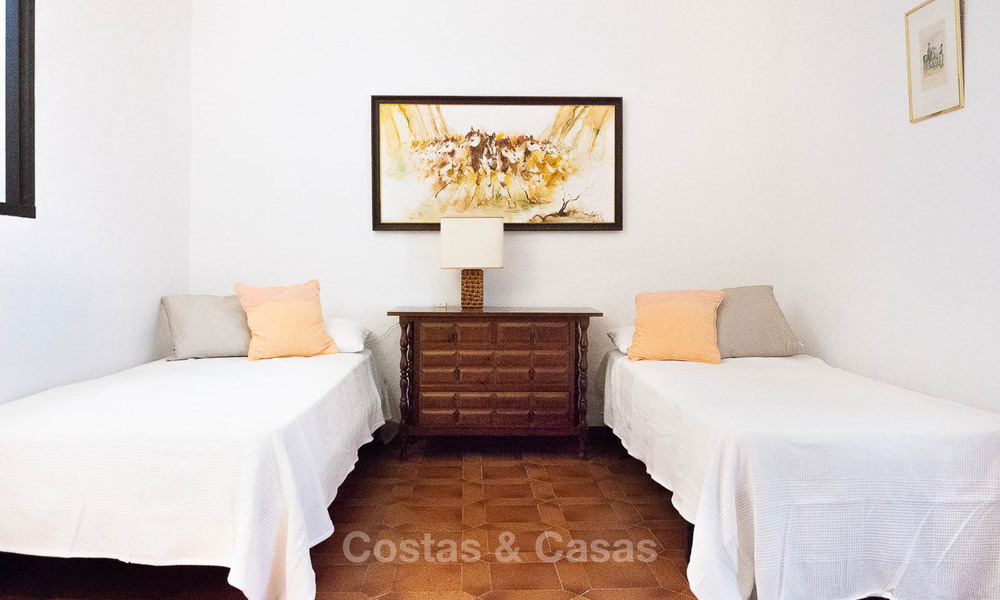 Une offre unique ! Belle propriété de campagne de 5 villas sur un grand terrain à vendre, avec de superbes vues sur la mer - Mijas, Costa del Sol 9058