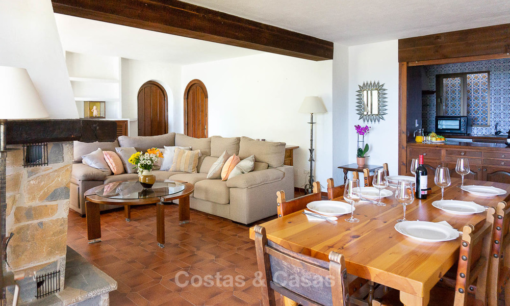 Une offre unique ! Belle propriété de campagne de 5 villas sur un grand terrain à vendre, avec de superbes vues sur la mer - Mijas, Costa del Sol 9062