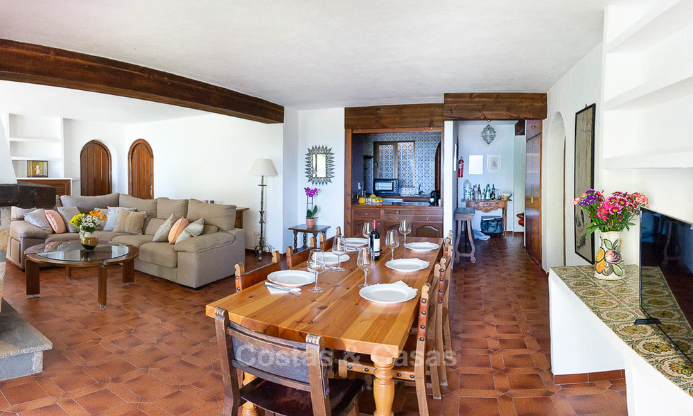 Une offre unique ! Belle propriété de campagne de 5 villas sur un grand terrain à vendre, avec de superbes vues sur la mer - Mijas, Costa del Sol 9063