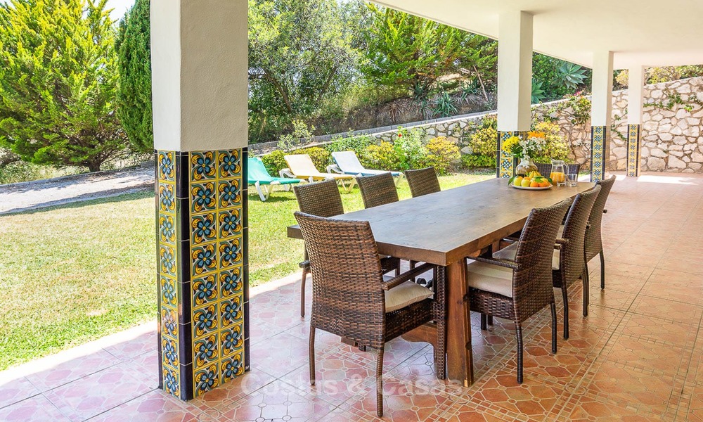 Une offre unique ! Belle propriété de campagne de 5 villas sur un grand terrain à vendre, avec de superbes vues sur la mer - Mijas, Costa del Sol 9064