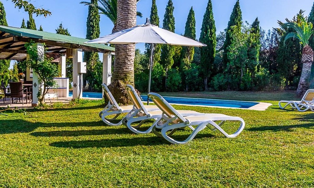 Une offre unique ! Belle propriété de campagne de 5 villas sur un grand terrain à vendre, avec de superbes vues sur la mer - Mijas, Costa del Sol 9067