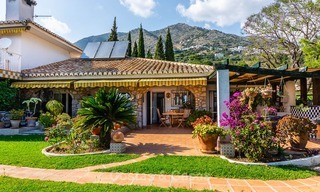 Une offre unique ! Belle propriété de campagne de 5 villas sur un grand terrain à vendre, avec de superbes vues sur la mer - Mijas, Costa del Sol 8991 