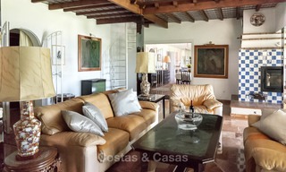 Une offre unique ! Belle propriété de campagne de 5 villas sur un grand terrain à vendre, avec de superbes vues sur la mer - Mijas, Costa del Sol 8995 