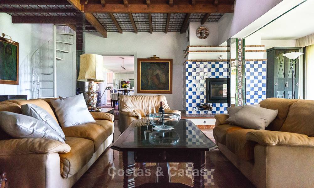 Une offre unique ! Belle propriété de campagne de 5 villas sur un grand terrain à vendre, avec de superbes vues sur la mer - Mijas, Costa del Sol 8996