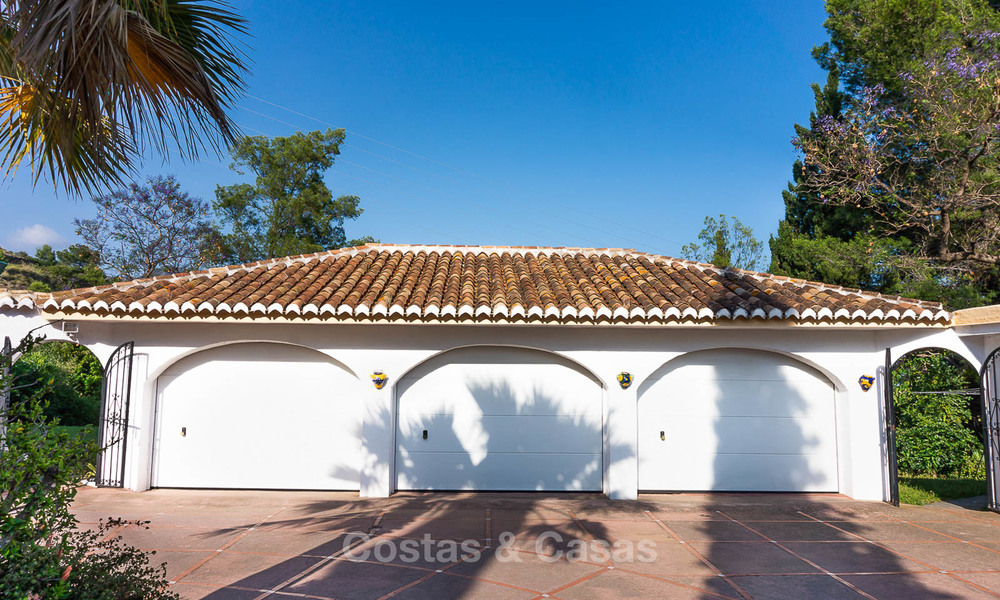 Une offre unique ! Belle propriété de campagne de 5 villas sur un grand terrain à vendre, avec de superbes vues sur la mer - Mijas, Costa del Sol 9009