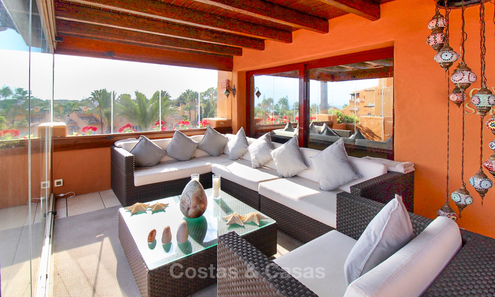Spectaculaire duplex penthouse dans un complexe de luxe en bord de mer à vendre, - New Golden Mile, Costa del Sol 9086