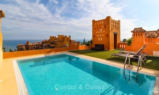 Spectaculaire duplex penthouse dans un complexe de luxe en bord de mer à vendre, - New Golden Mile, Costa del Sol 9116 