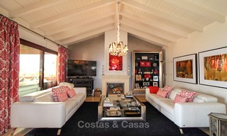 Spectaculaire duplex penthouse dans un complexe de luxe en bord de mer à vendre, - New Golden Mile, Costa del Sol 9120 