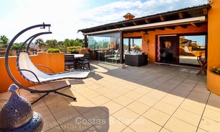 Spectaculaire duplex penthouse dans un complexe de luxe en bord de mer à vendre, - New Golden Mile, Costa del Sol 9121 