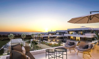 Appartements neufs de luxe, moderne avec vue sur la mer à vendre, Estepona centre 9188 