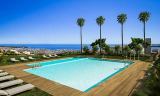 Appartements neufs de luxe, moderne avec vue sur la mer à vendre, Estepona centre 9189 
