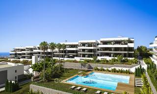 Appartements neufs de luxe, moderne avec vue sur la mer à vendre, Estepona centre 9190 