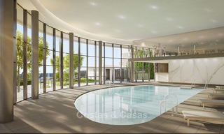 Appartements neufs de luxe, moderne avec vue sur la mer à vendre, Estepona centre 9192 