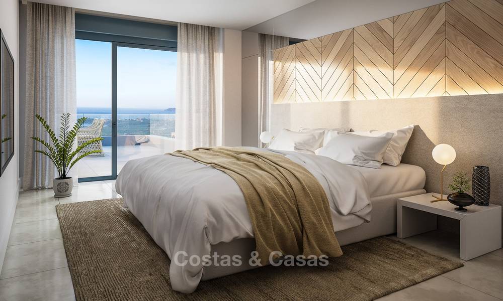 Appartements neufs de luxe, moderne avec vue sur la mer à vendre, Estepona centre 9194
