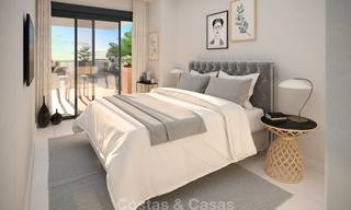 Appartements neufs de luxe, moderne avec vue sur la mer à vendre, Estepona centre 9196 