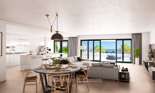 Appartements neufs de luxe, moderne avec vue sur la mer à vendre, Estepona centre 9197 