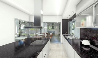 Villa de luxe contemporaine écologique avec vue sur la mer à vendre - Benalmadena, Costa del Sol 9218 