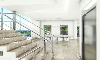 Villa de luxe contemporaine écologique avec vue sur la mer à vendre - Benalmadena, Costa del Sol 9223 