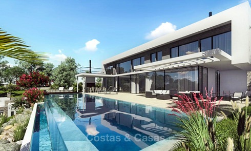 Villa de luxe moderne avec une vue imprenable sur la mer à vendre - Benalmadena, Costa del Sol 9233
