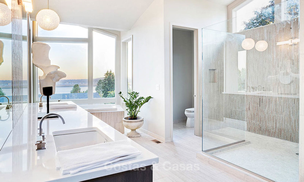 Villa de luxe moderne avec une vue imprenable sur la mer à vendre - Benalmadena, Costa del Sol 9236
