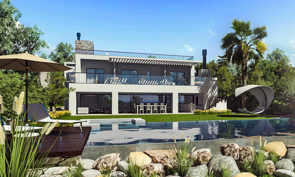 Villa de luxe avant-gardiste et écologique avec vue sur la mer à vendre - Benalmadena, Costa del Sol 9238