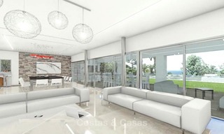Villa de luxe avant-gardiste et écologique avec vue sur la mer à vendre - Benalmadena, Costa del Sol 9241 
