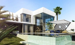 Villa de luxe moderne et écologique avec vue sur la mer à vendre - Benalmadena, Costa del Sol 9244 