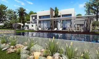 Villa de luxe moderne et écologique avec vue sur la mer à vendre - Benalmadena, Costa del Sol 9256 