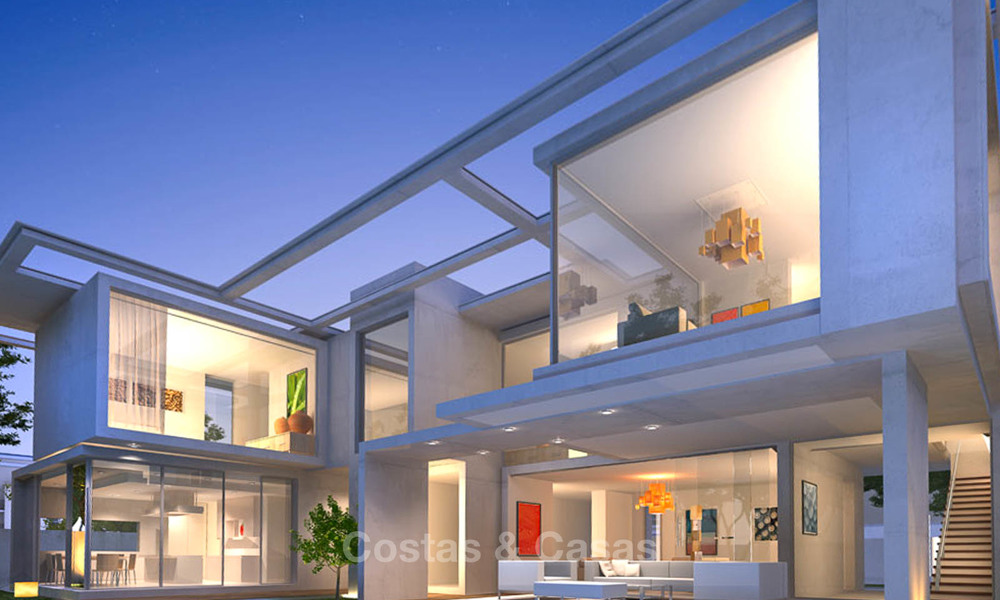 Magnifique villa de luxe moderne avec vue mer et montagne à vendre - Benalmadena, Costa del Sol 9260