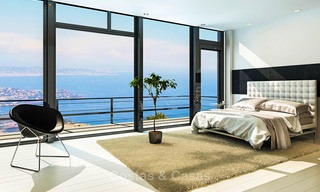 Magnifique villa de luxe moderne avec vue mer et montagne à vendre - Benalmadena, Costa del Sol 9262 