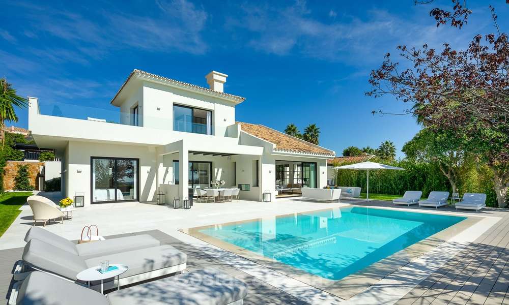 Charmante villa de luxe rénovée à vendre dans la vallée du Golf, prête à emménager - Nueva Andalucia, Marbella 9399