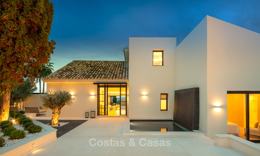 Charmante villa de luxe rénovée à vendre dans la vallée du Golf, prête à emménager - Nueva Andalucia, Marbella 9416
