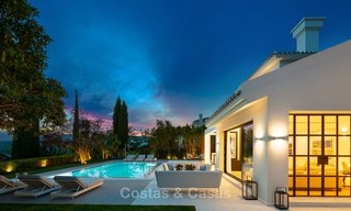 Charmante villa de luxe rénovée à vendre dans la vallée du Golf, prête à emménager - Nueva Andalucia, Marbella 9419 