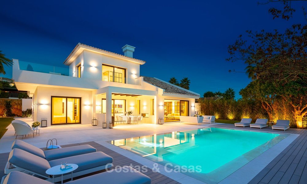 Charmante villa de luxe rénovée à vendre dans la vallée du Golf, prête à emménager - Nueva Andalucia, Marbella 9420