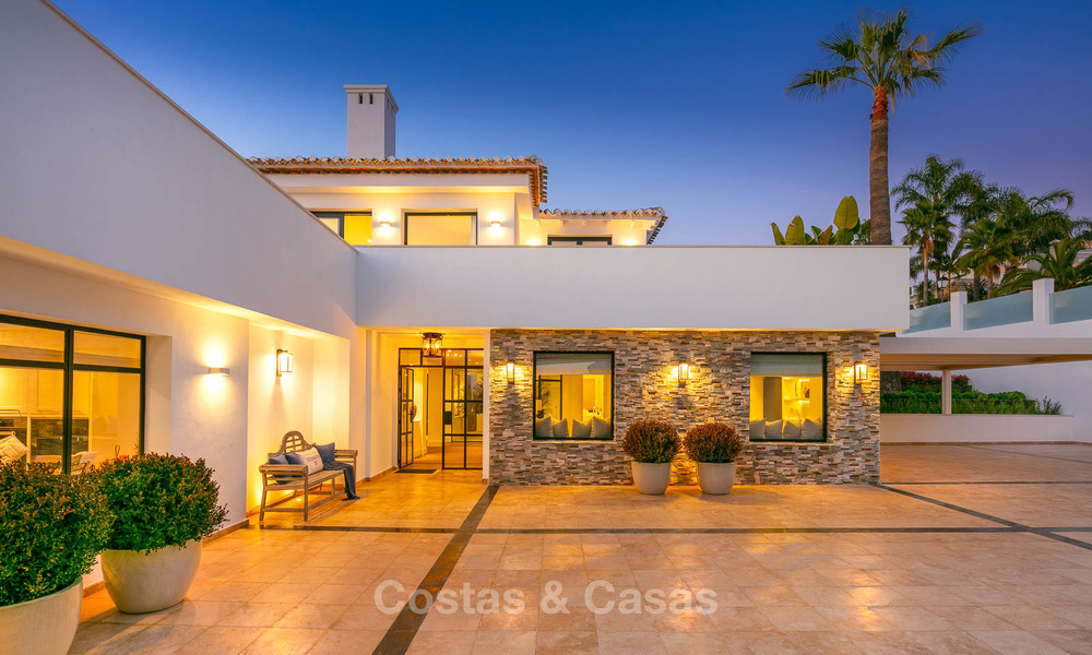 Prestigieuse villa de luxe rénovée et située sur un golf à vendre, Nueva Andalucía, Marbella 9450