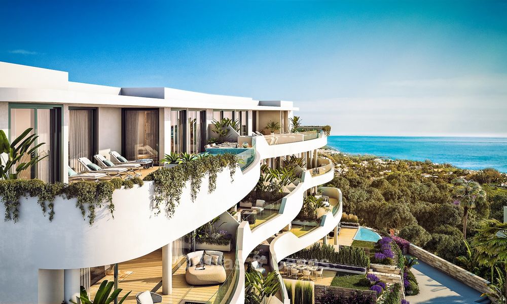 Appartements contemporains avec vue sur mer à vendre, dans un complexe avec une excellente infrastructure - Fuengirola, Costa del Sol 9467