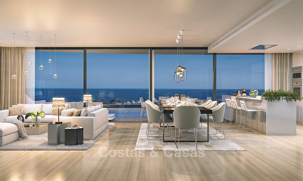 Appartements contemporains avec vue sur mer à vendre, dans un complexe avec une excellente infrastructure - Fuengirola, Costa del Sol 9472
