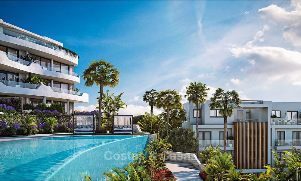 Appartements contemporains avec vue sur mer à vendre, dans un complexe avec une excellente infrastructure - Fuengirola, Costa del Sol 9476