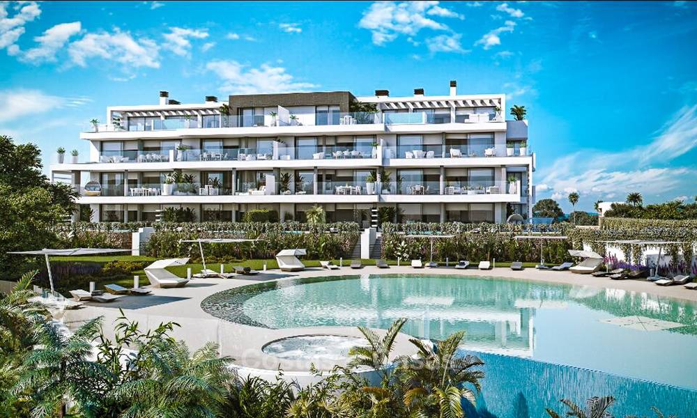 Appartements contemporains avec vue sur mer à vendre, dans un complexe avec une excellente infrastructure - Fuengirola, Costa del Sol 9480
