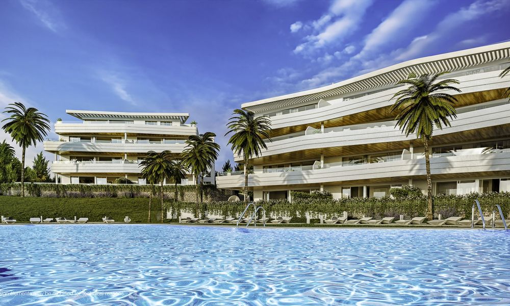 Appartements contemporains avec vue sur mer à vendre, dans un complexe avec une excellente infrastructure - Fuengirola, Costa del Sol 14858