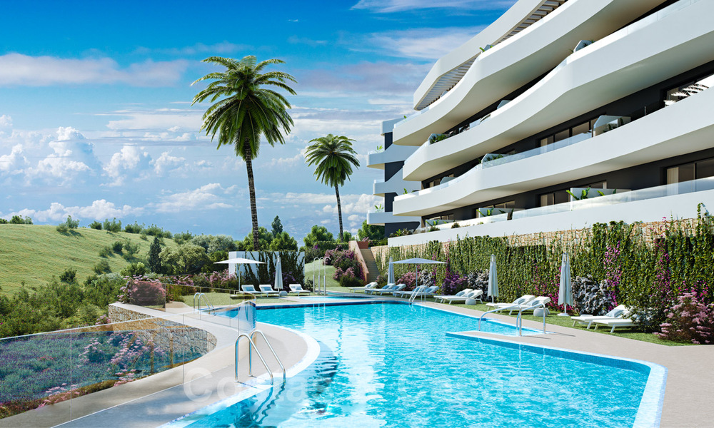 Appartements contemporains avec vue sur mer à vendre, dans un complexe avec une excellente infrastructure - Fuengirola, Costa del Sol 29808