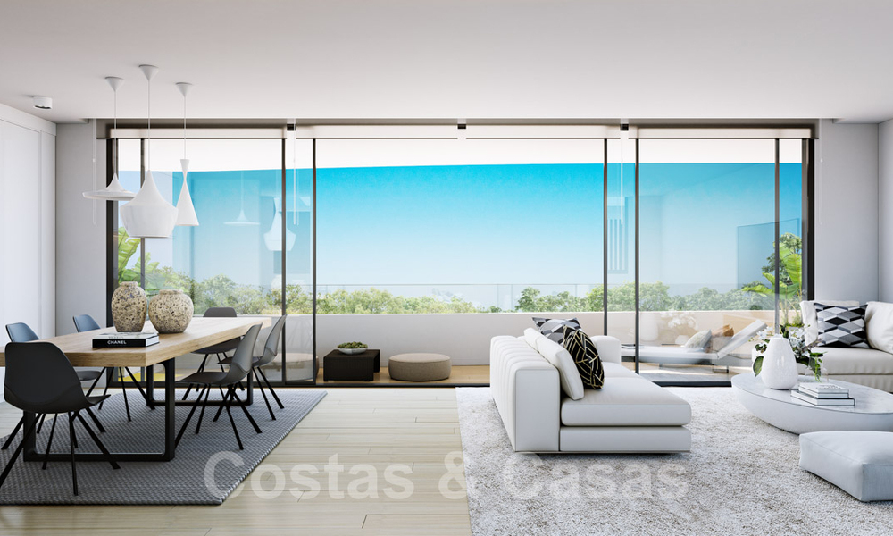 Appartements contemporains avec vue sur mer à vendre, dans un complexe avec une excellente infrastructure - Fuengirola, Costa del Sol 29810