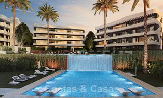 Appartements contemporains avec vue sur mer à vendre, dans un complexe avec une excellente infrastructure - Fuengirola, Costa del Sol 29811 