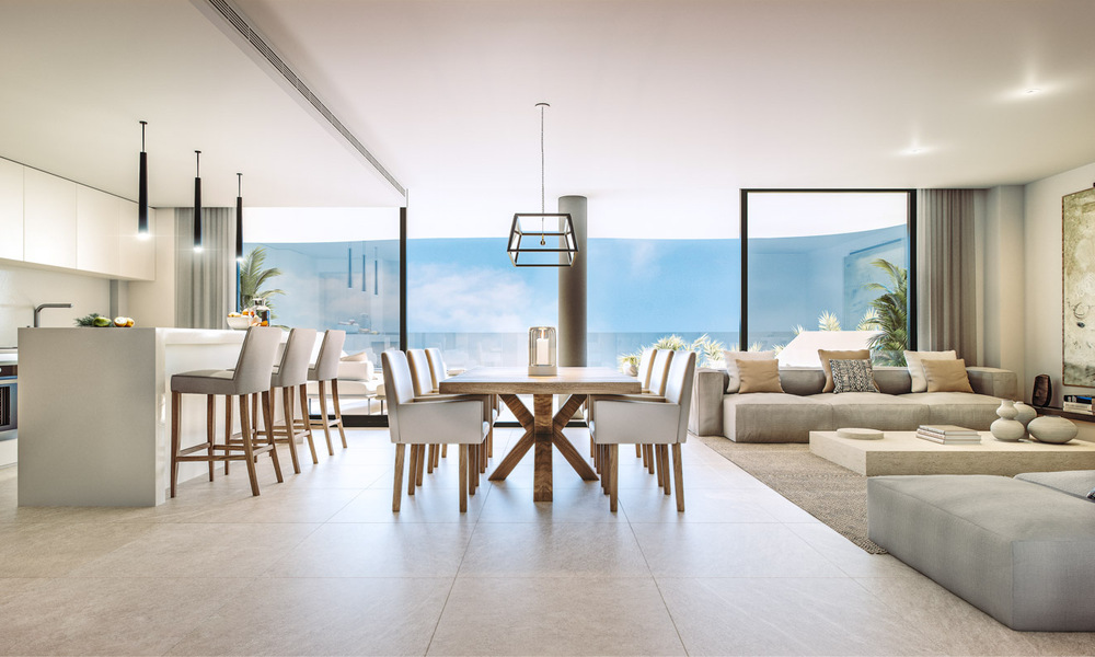 Appartements contemporains avec vue sur mer à vendre, dans un complexe avec une excellente infrastructure - Fuengirola, Costa del Sol 29812