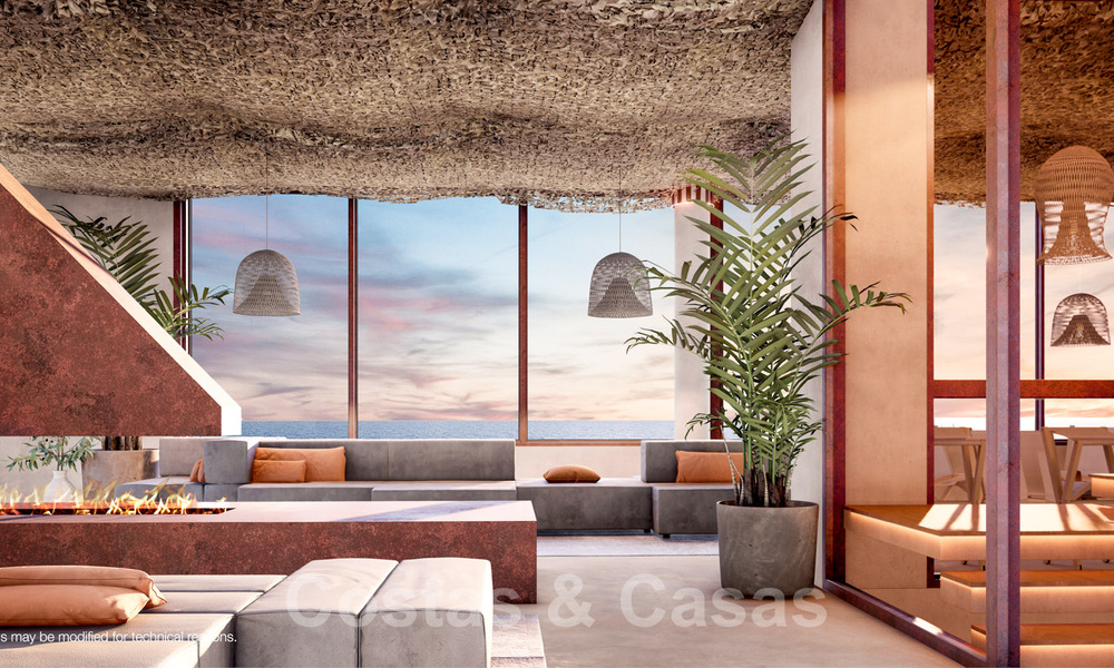 Appartements contemporains avec vue sur mer à vendre, dans un complexe avec une excellente infrastructure - Fuengirola, Costa del Sol 29815
