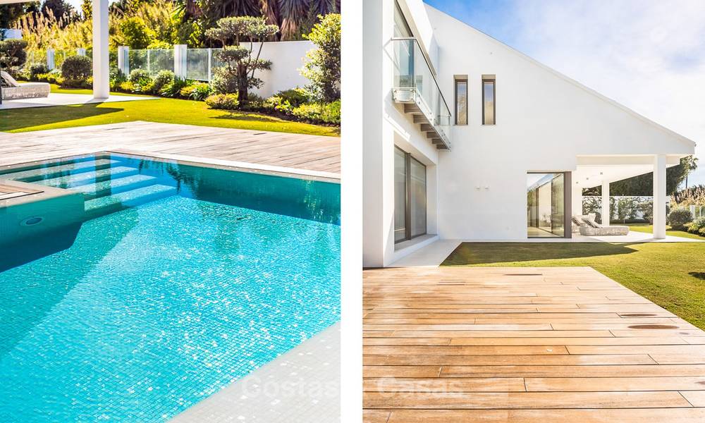 Exquise villa de luxe moderne à vendre, côté plage Puerto Banus, Marbella 9535